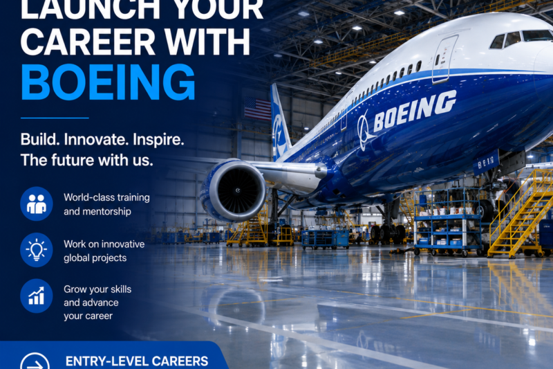 Boeing Entry-Level Careers 2026: Launch Your Aerospace Career with World-Class Graduate and Rotational Programs