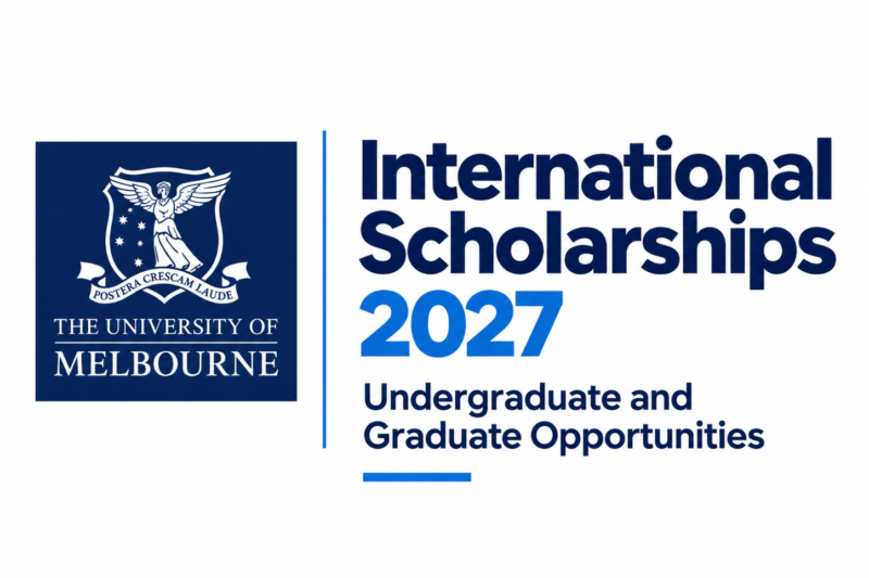 University of Melbourne International Scholarships 2027: Undergraduate and Graduate Funding