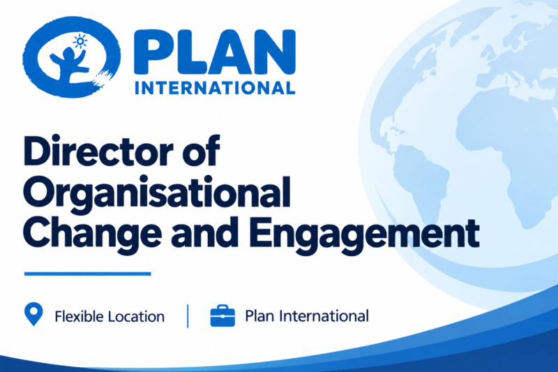 Plan International Director of Organisational Change and Engagement Job 2026 | Flexible Location