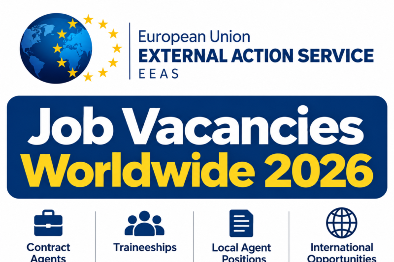 European Union External Action Service Jobs 2026 | Vacancies Worldwide