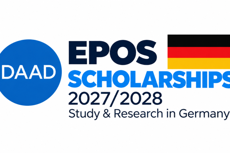 DAAD EPOS Scholarships 2027/2028 in Germany for International Students