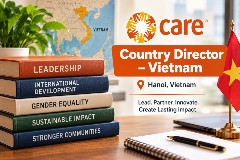 CARE Country Director – Vietnam 2026: Senior Leadership Opportunity in Hanoi
