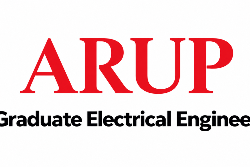 Arup Graduate Electrical Engineer Jobs 2027 in Hong Kong